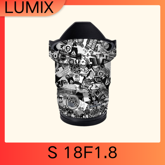 Lentes LUMIX S18F1.8  - Pele câmera, adesivo câmera - com alta resistência a arranhões, à prova d'água e com design elegante.